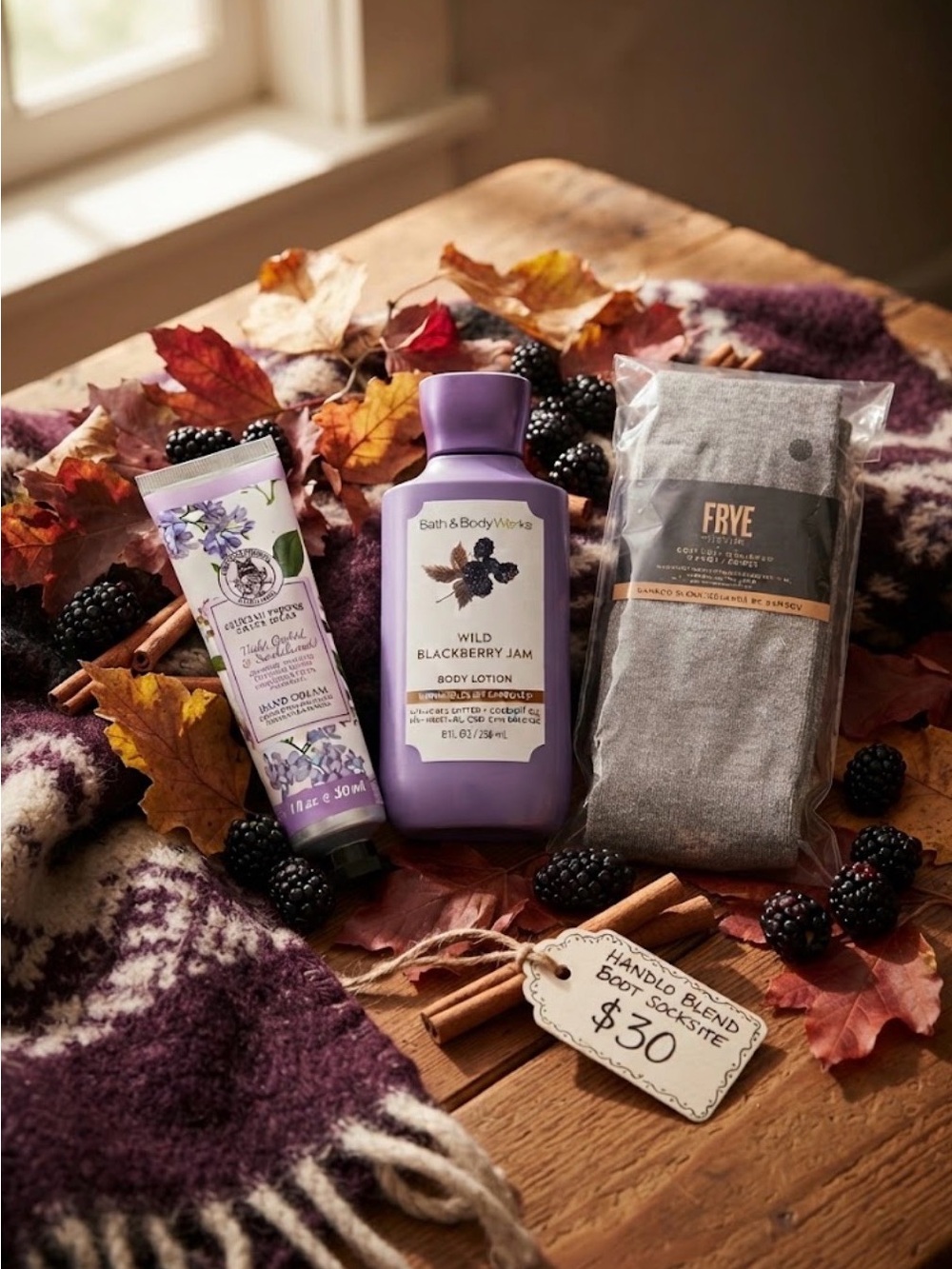 Bath & Body Works Wild Blackberry Jam Body Lotion - Lavender Purple